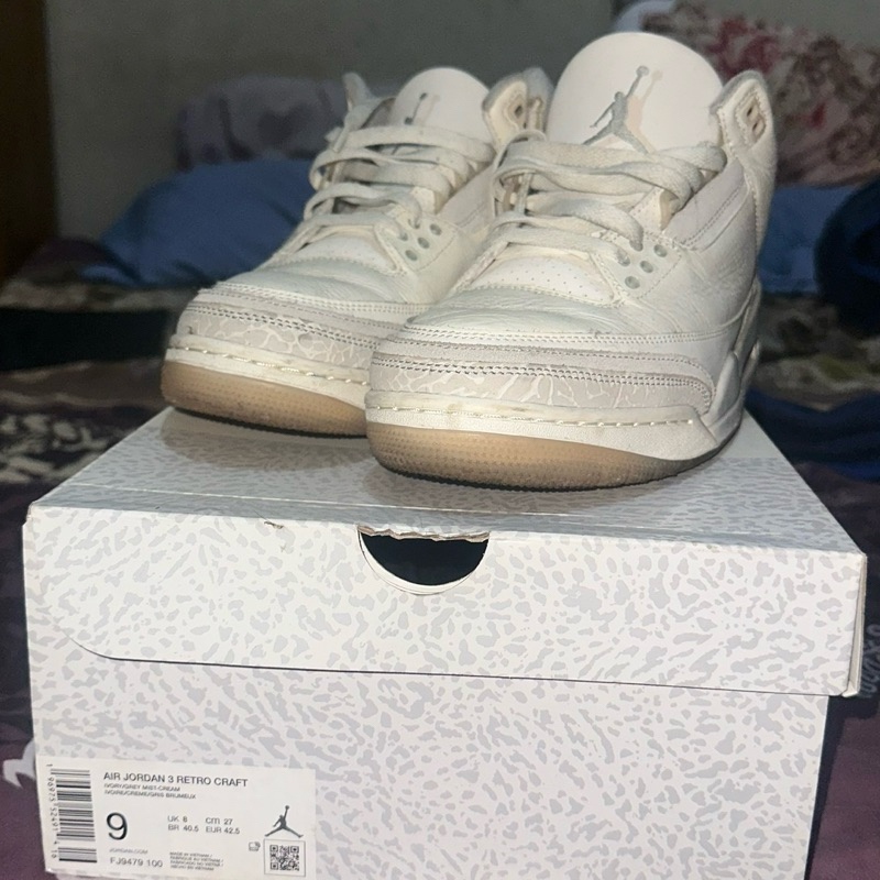 Nike Air Jordan Retro 3 Craft Second 42,5 Like New