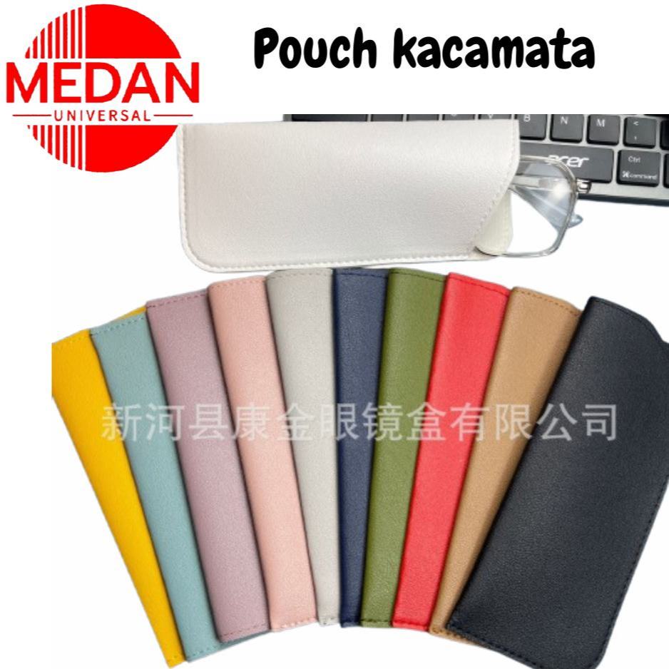 Kantong Kacamata Pouch/Soft Case Kacamata  Medan