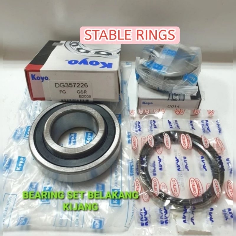 BEARING SET RODA BELAKANG KIJANG BEARING+CONES+SEAL