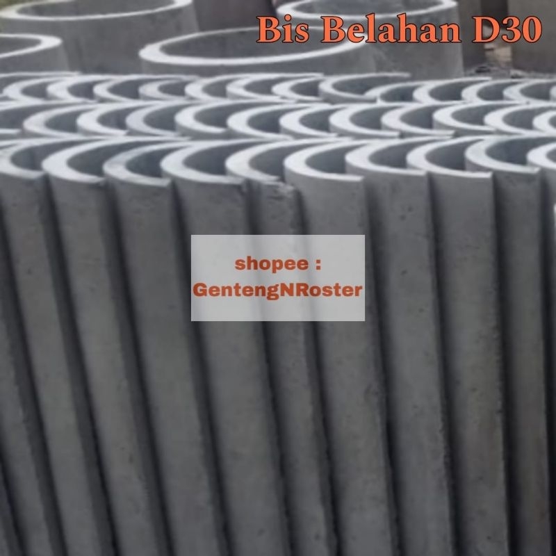 Buis bis beton belahan Rp 45 rb - Rp76 rb