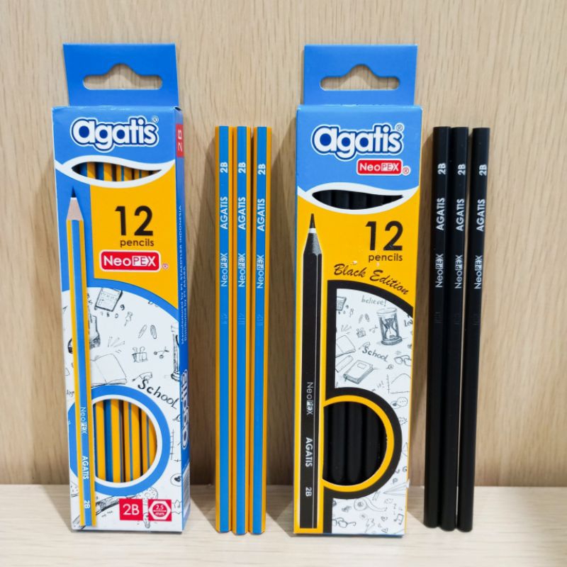

(3PCS) PENSIL 2B AGATIS ECER