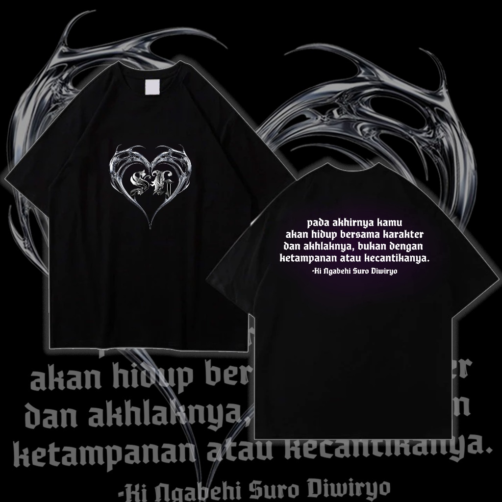 Kaos Trah SH PSHT PSHW Eyang Suro Chrome Heart Terate Winongo