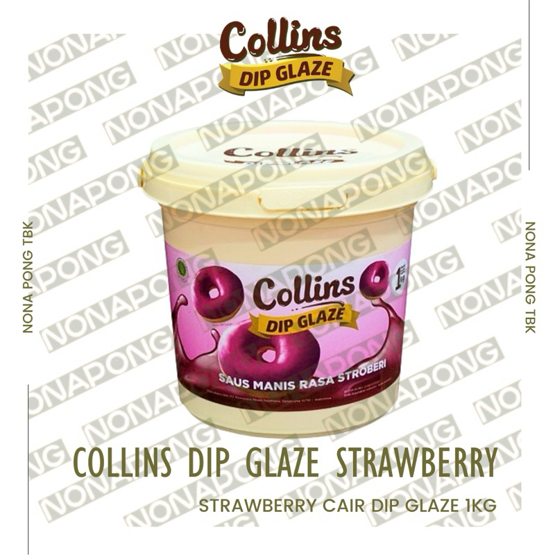 

Glaze | Strawberry Glaze | Glaze Cair | Collins Glaze | Collins Glaze Strawberry | Collins Glaze Strawberry 1Kg