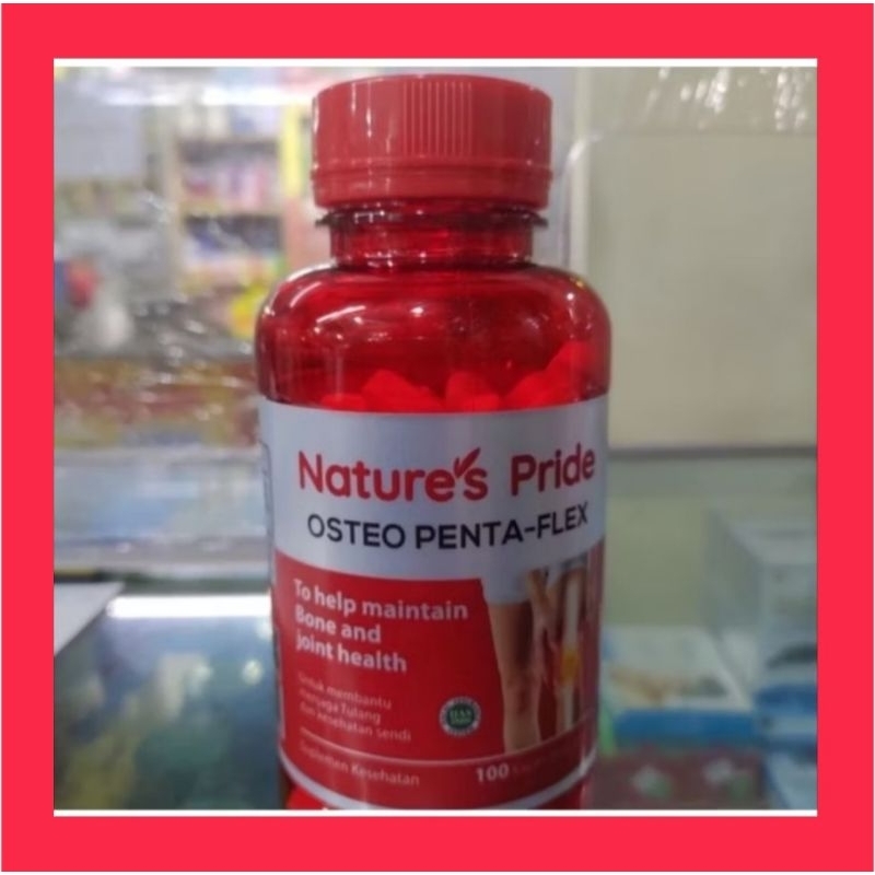 Osteo Penta Flex isi 100 Glucosamin HCL 500MG,Calcium 100mg,Vitamin D3 400iu
