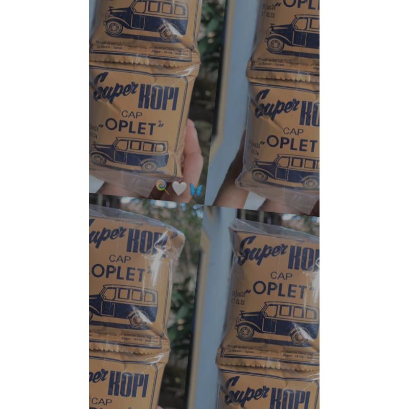 

kopi hitam cap oplet 2pack / kopi cap oplet / kopi hitam / kopi bubuk / coffee oplet