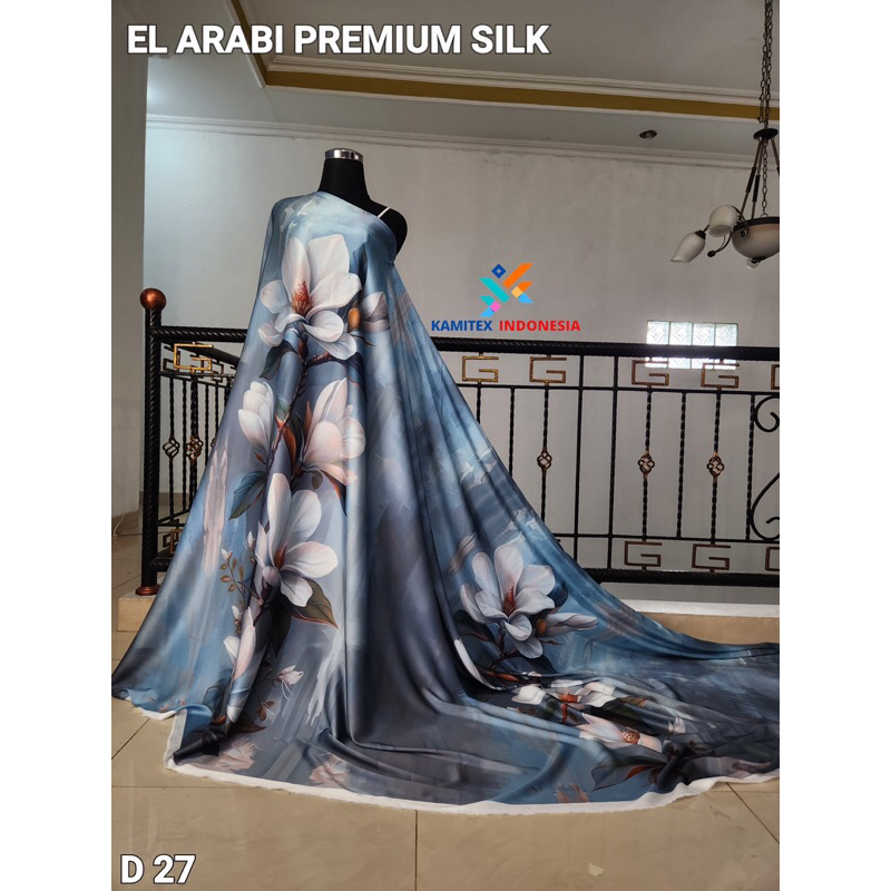 BAHAN KAIN ARABIAN SILK / PREMIUM SILK / kain Silk/ bahan meteran bagus