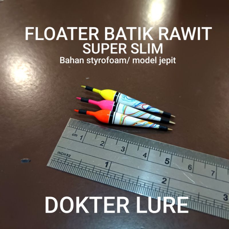 KAMBANGAN FLOATER TANAGO RAWIT BATIK SUPER SLIM KUMBUL WADER NILA
