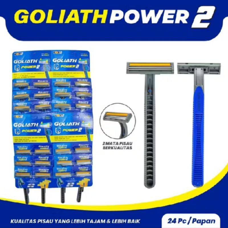 Goliath power 2 biru pisau dua