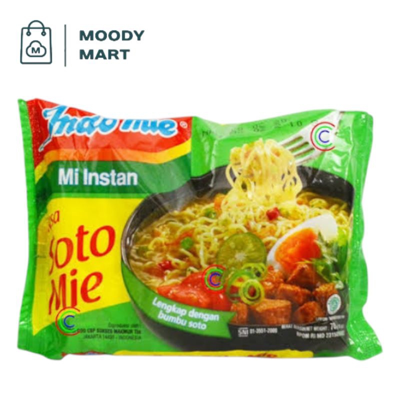 

Indomie Kuah Rasa Soto 1pcs