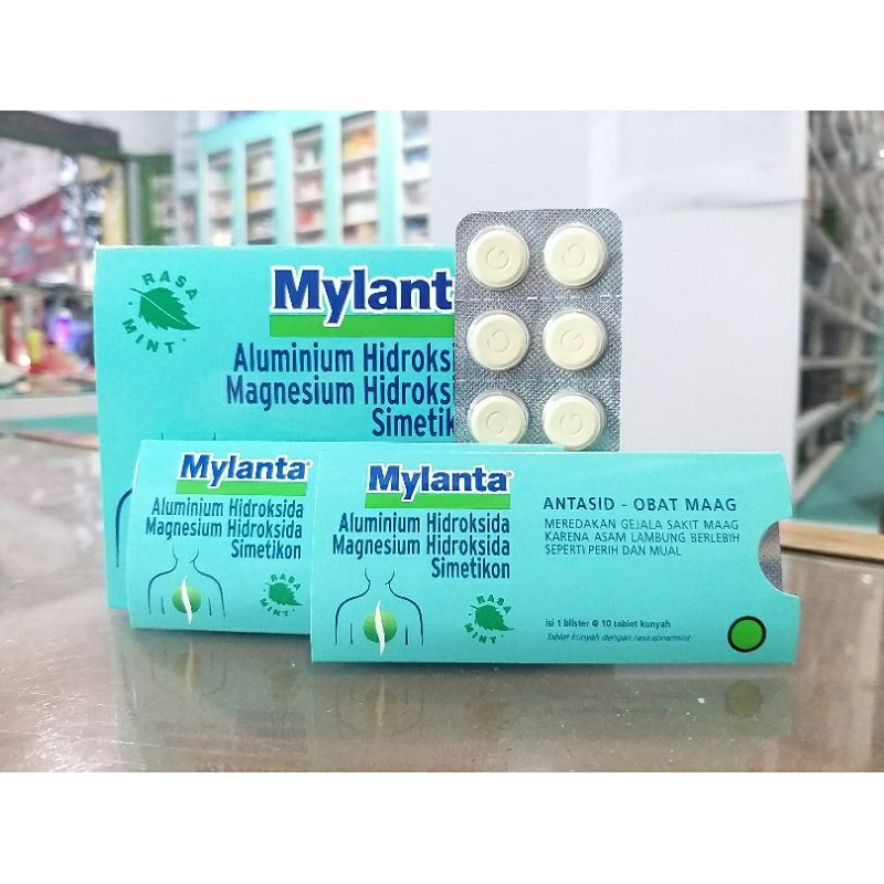 MYLANTA TABLET KUNYAH - OBAT MAAG