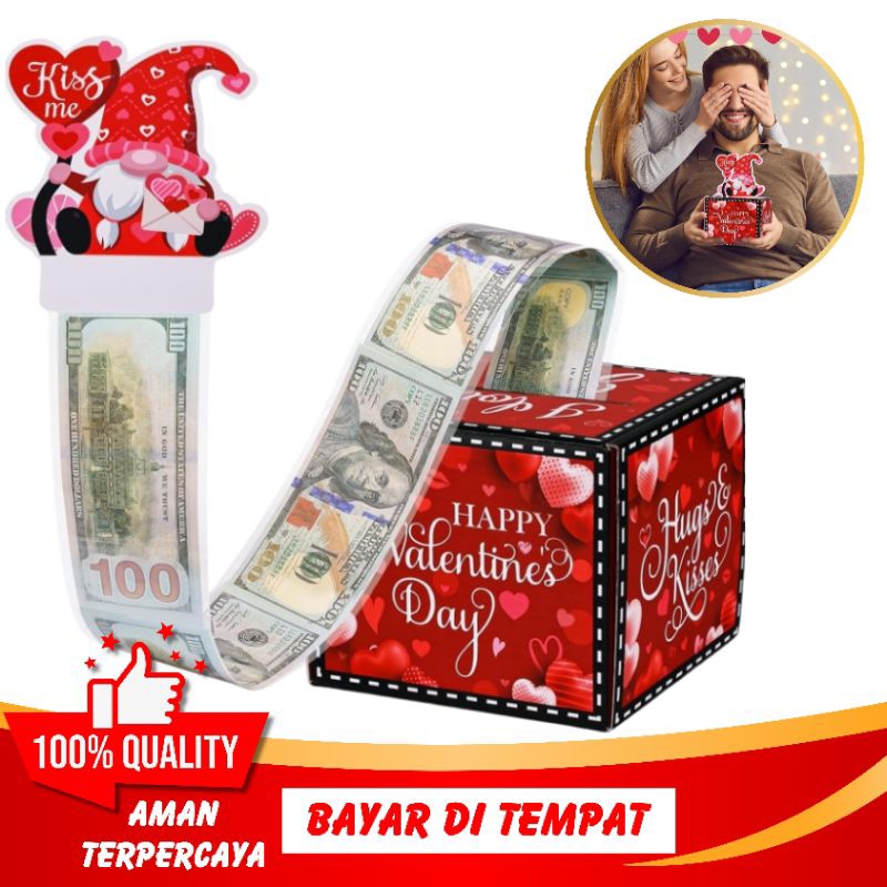 Explocraft Surprise Money Box – Kado Uang Unik, Kado Surprise, Hadiah Ulang Tahun Elegan & Kado Lucu
