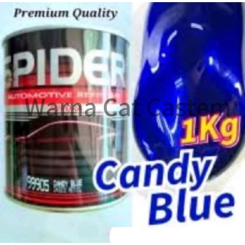 Cat Candy Tone Blue Spider 99905 Candy Biru PU