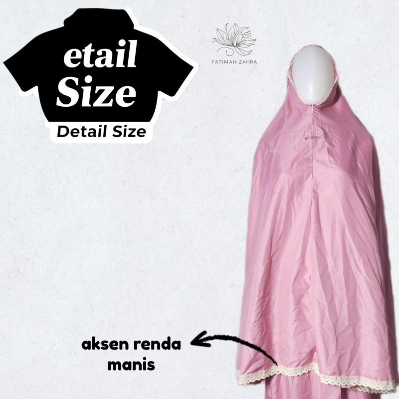 Mukena Ala Sisesa 100ribuan Only Premium Swarovski Mukenah Prayer Set