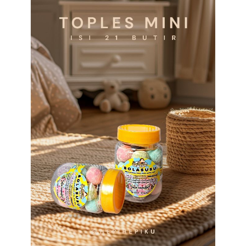 

Hepihepiku BOLASUSU PREMIUM Toples Mini