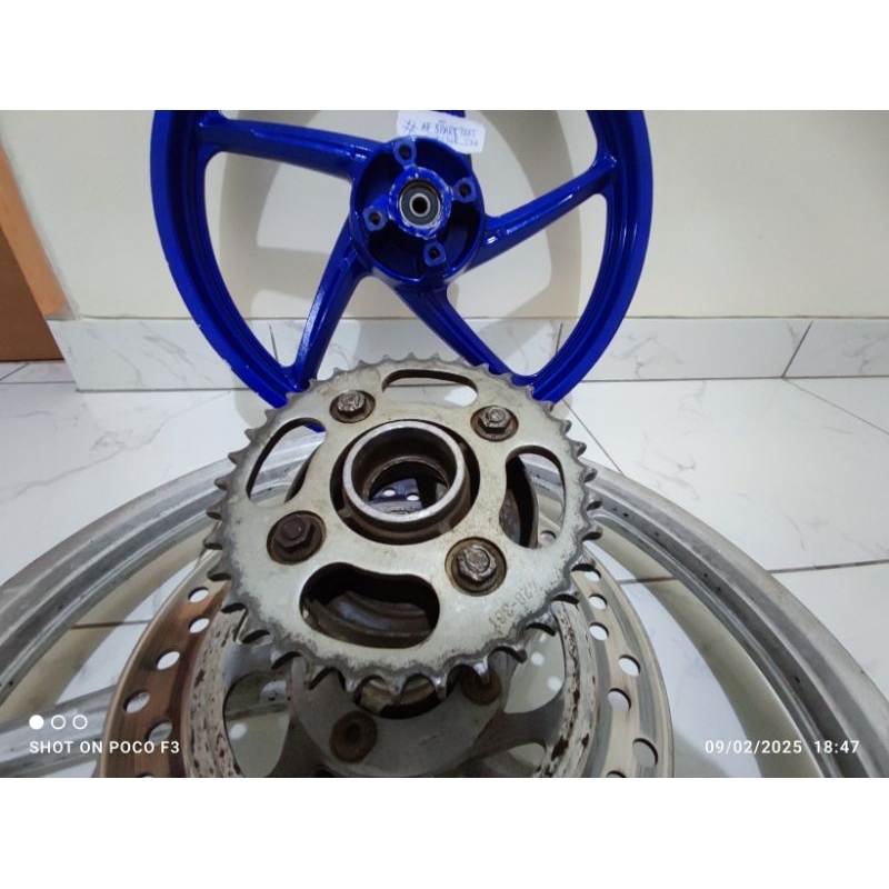 Nap gir supra x 125 DD original bawaan motor