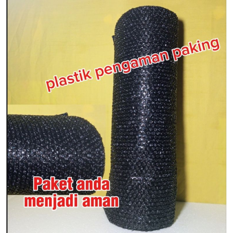 

Bubble wrap 2M x 60cm hitam(plastik pengaman paking)