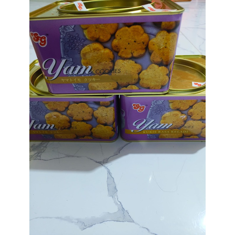 

SG Yam Cookies Biskuit Keladi Malaysia (700g)