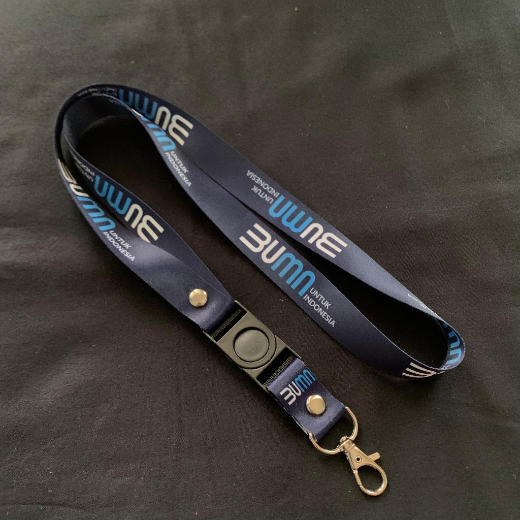 

Ready Stok Tali Lanyard BUMN Printing Satuan