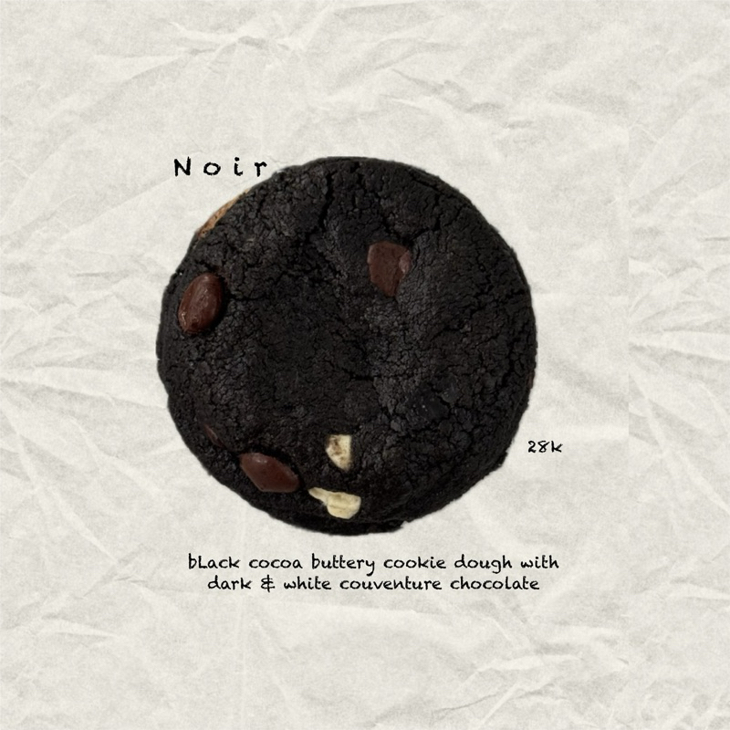 

Noir cookies (minimal order 2 pcs)