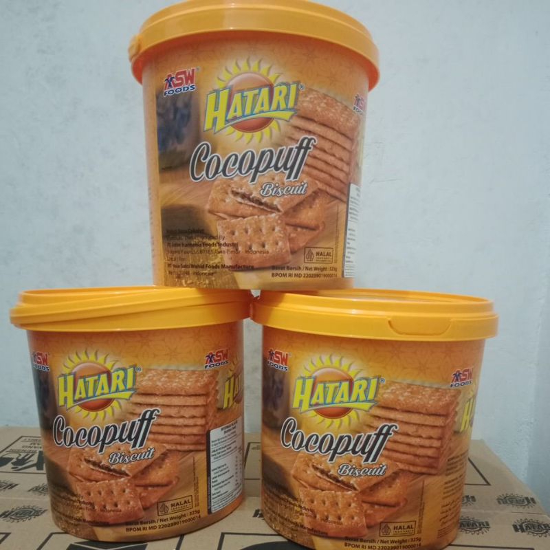 

Hatari Cocopuf Biscuit timbo 325gr