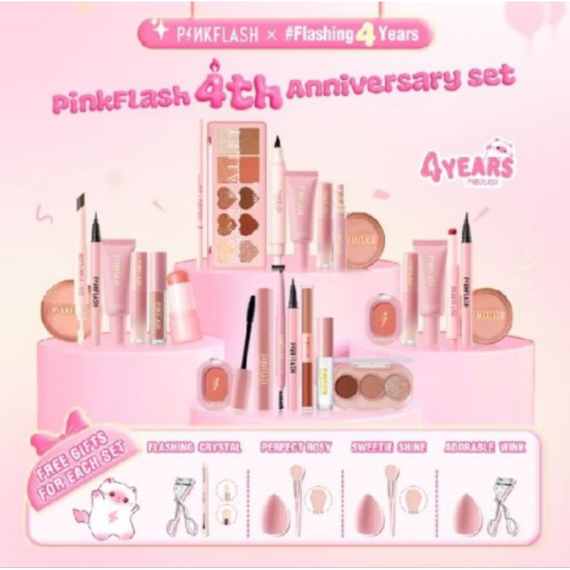 Set makeup pinkflash