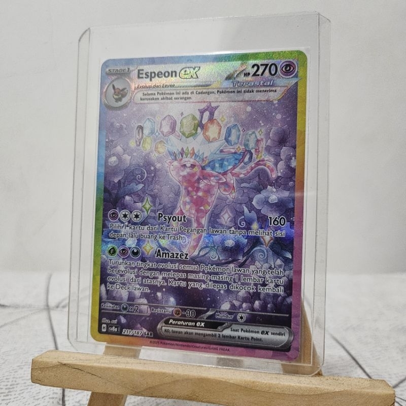 TCG Pokemon Indonesia Espeon EX SAR