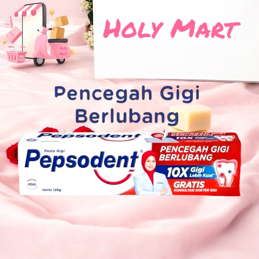 PASTA GIGI ODOL PEPSODENT - 120gr