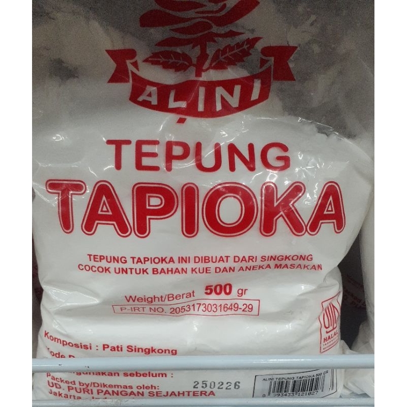 

Tepung Tapioka Alini 500gr