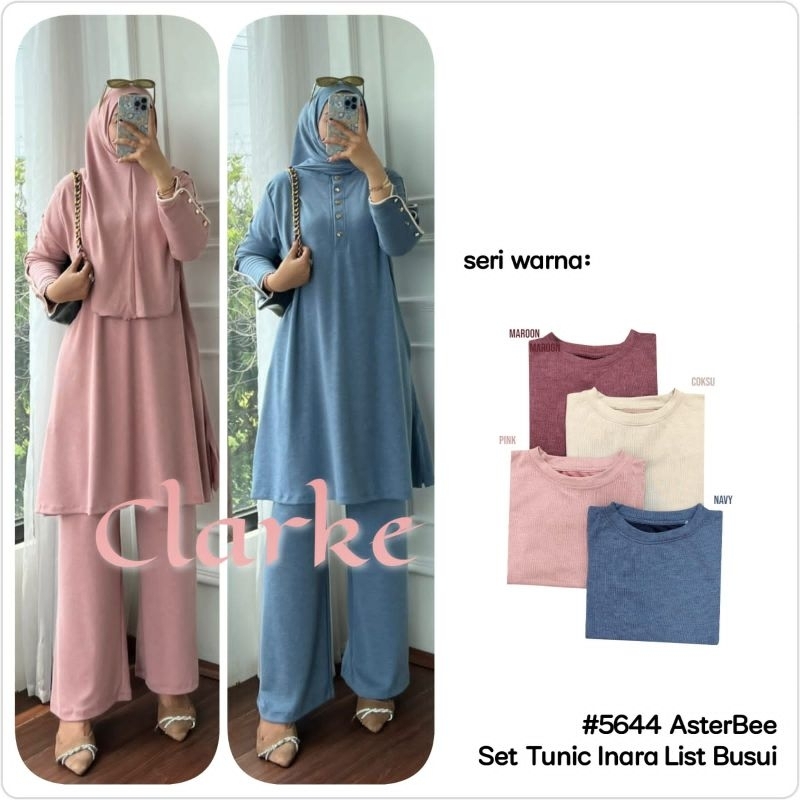 CLARKE | 5585-5644 SET TUNIK BERGO INARA BUSUI