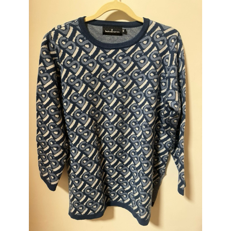 preloved buttonscarves bimu sweater