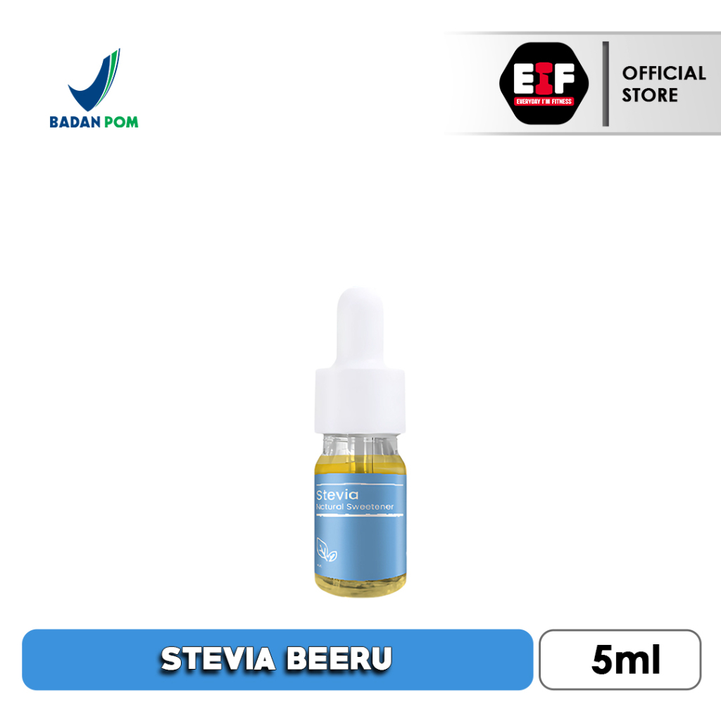

BEERU Stevia Natural Sweetener 5 ml - Pengganti Gula