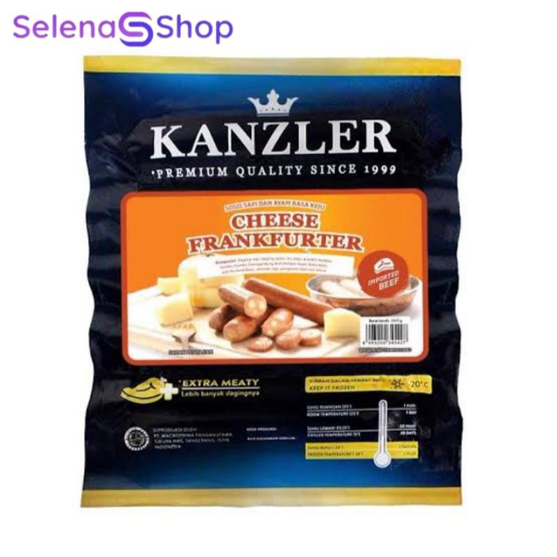 

KANZLER CHEESE FRANKFURTER 360 GR