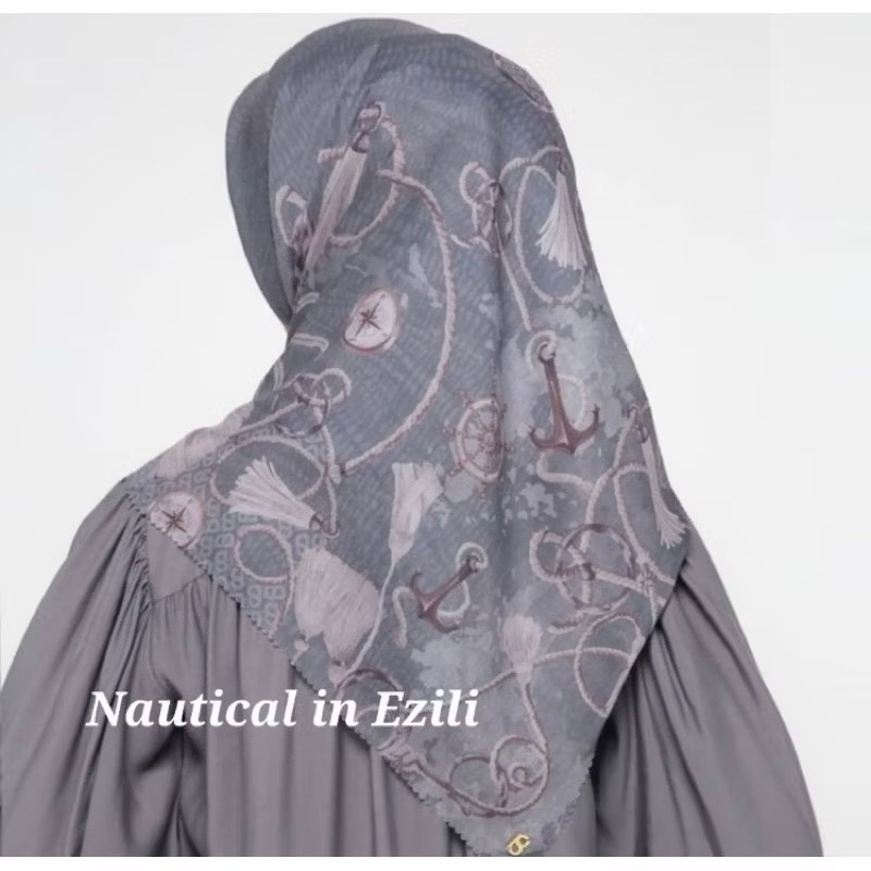 preloved buttonscarves nautical series - ezili