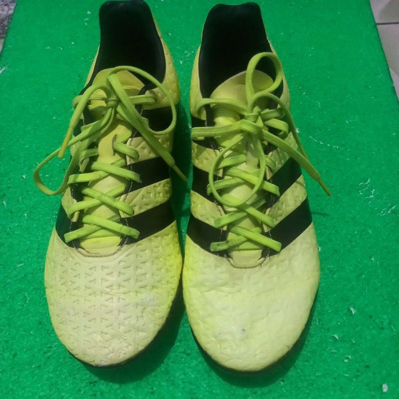 Sepatu Futsal Adidas Ace 16.4 Hijau Stabilo