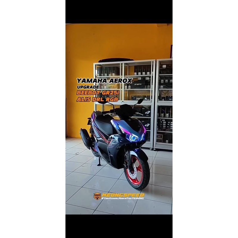 Headlamp biled Aerox new.