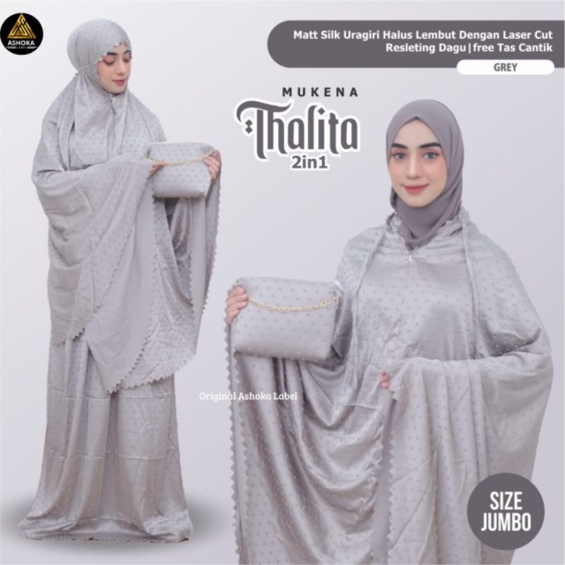 MUKENA THALITA/MUKENA SILK URAGIRI/MUKENA JUMBO