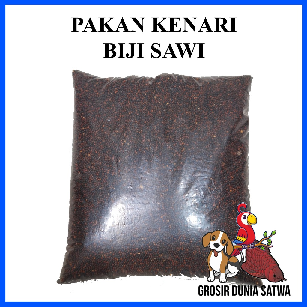 Pakan Burung Biji Sawi Biji Grade A Premium Biji Sawi Untuk Finch Paud Lovebird Harian