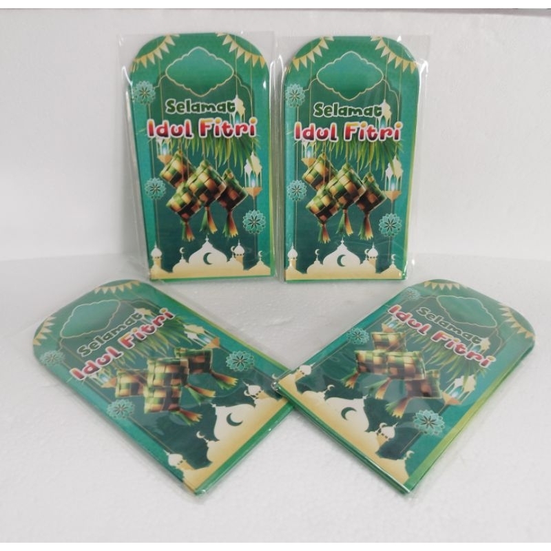 

amplop, angpao, angpao lebaran seri ketupat, isi 50 pcs