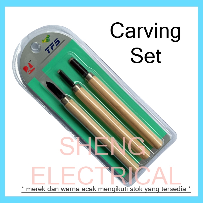 

Wood Carving Set Knife Alat Pisau Ukir Pahat Kayu