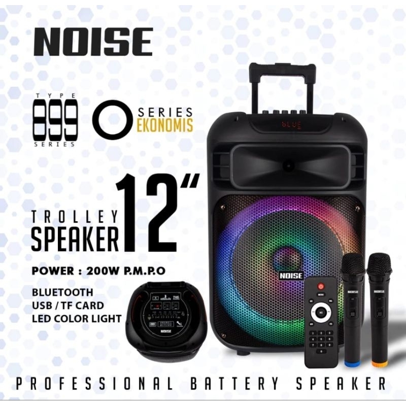 NOISE Speaker 899 O 12 inch Bluetooth Portable Wireless
