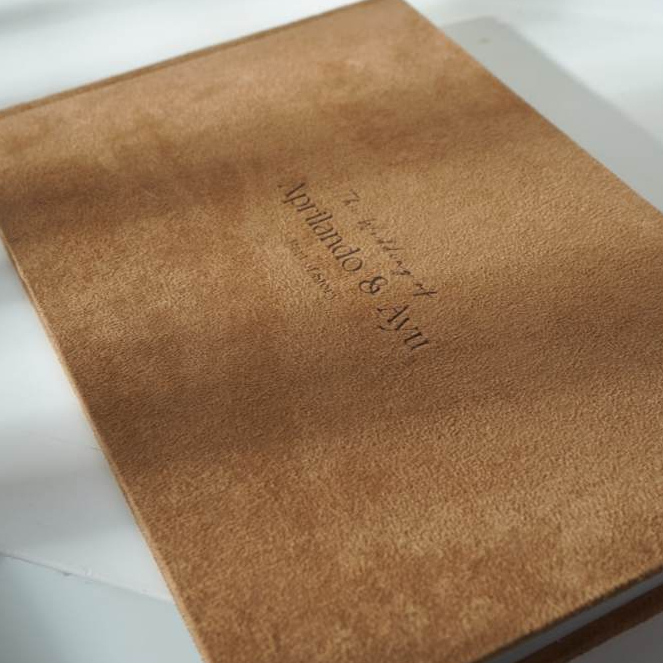 Album Sambung Cover Bludru Tanpa Koper/Box