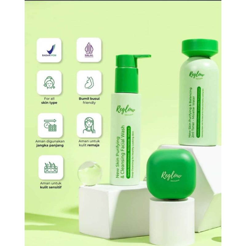 Reglow Paket Cream Flek Hitam Menghilangkan Flek Hitam Menahun