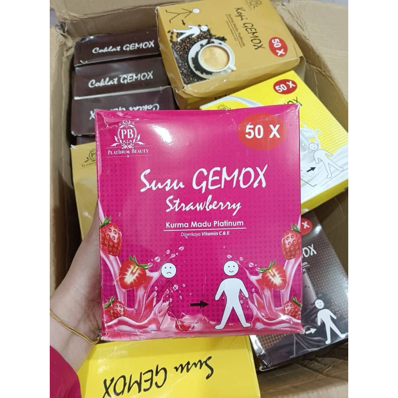 

Susu Gemox , susu gemuk penambah berat badan rata seluruh tubuh anti ngantuk dan anti hanya chubby di pipi