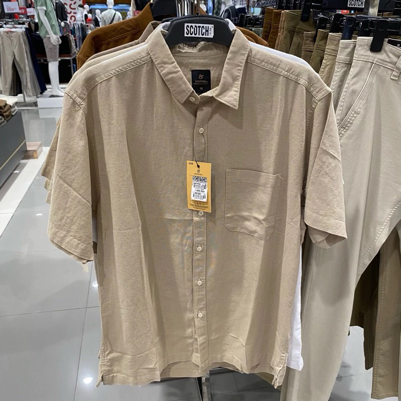Scotch & co kemeja pria original
