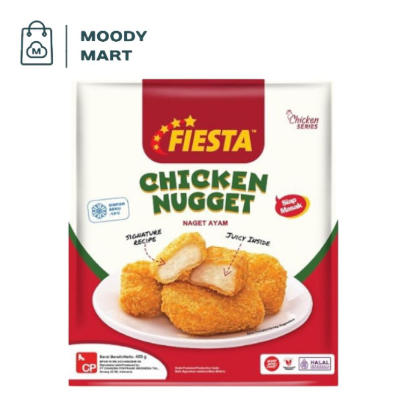 

Fiesta Chicken Nugget 400gr / Fiesta Naget Ayam 400gr