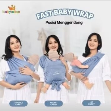 Gendongan M Shape Baby Sultan