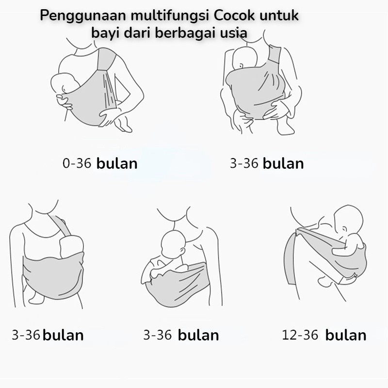 Multifungsi Gendongan Bayi