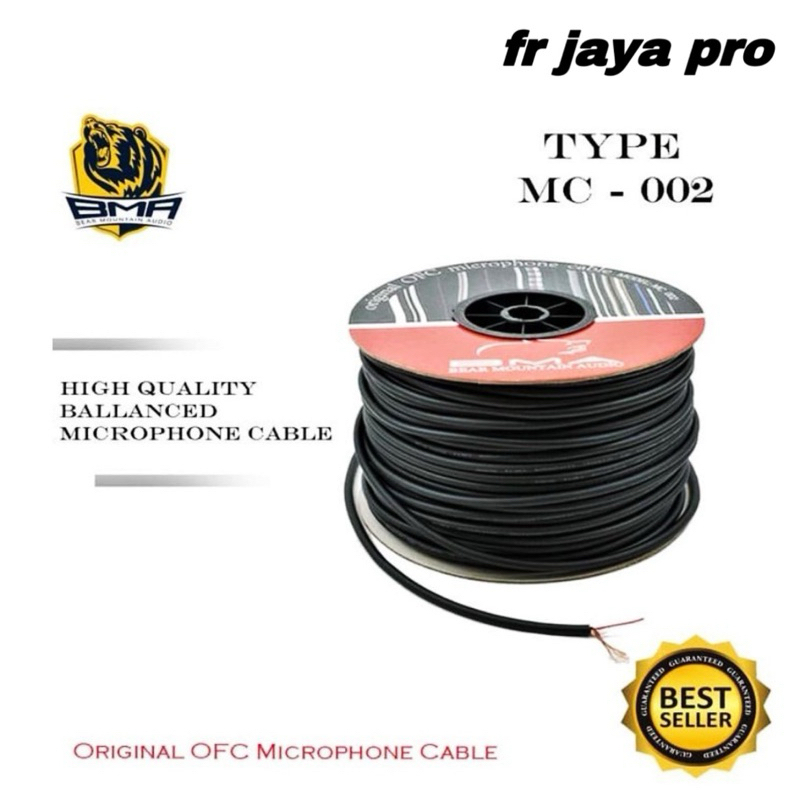 BMA Kabel Microphone MC - 002 kabel Mic ORIGINAL BMA