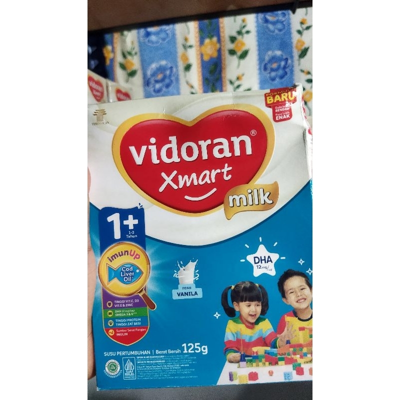 

Vidoran Xmart Milk Vantila 1+ 125g exp2026