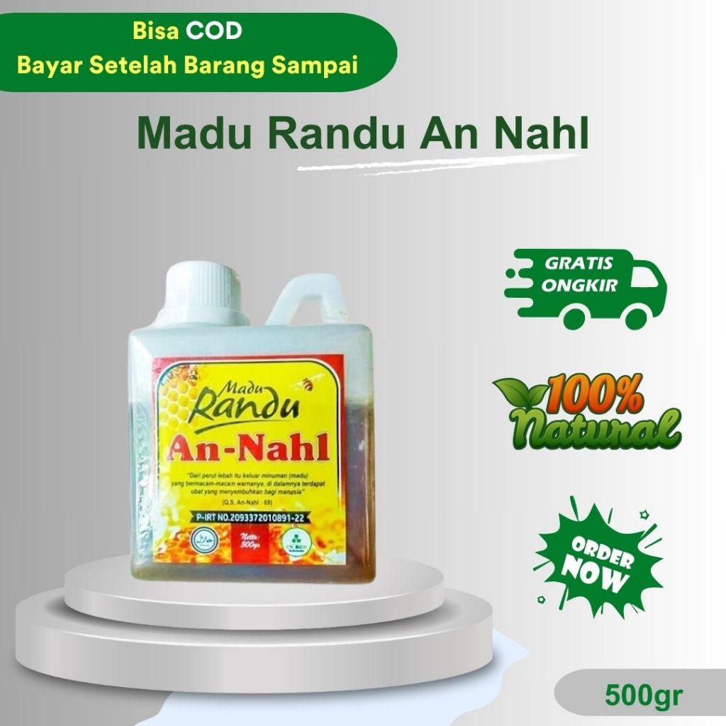 

Madu Randu An Nahl Isi 500gr